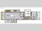 Floorplan - 2016 Forest River RV Cardinal 3875FB