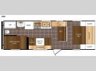 Floorplan - 2016 Prime Time RV Avenger 26BH