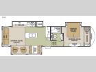 Floorplan - 2016 Forest River RV Cedar Creek Silverback 33IK