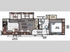 Floorplan - 2016 Forest River RV Flagstaff Classic Super Lite 8528RKWS