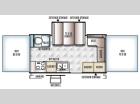 Floorplan - 2016 Forest River RV Flagstaff High Wall HW27SC