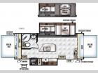 Floorplan - 2016 Forest River RV Flagstaff Shamrock 23IKSS