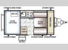 Floorplan - 2016 Forest River RV Rockwood Hard Side Series A122S