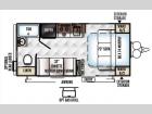 Floorplan - 2016 Forest River RV Rockwood Mini Lite 1905