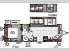 Floorplan - 2016 Forest River RV Rockwood Ultra Lite 2608WS