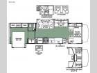 Floorplan - 2016 Forest River RV Forester 3011DS Ford