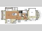Floorplan - 2016 Forest River RV Salem Hemisphere Lite 286RL