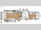 Floorplan - 2016 Forest River RV Sandpiper 378FB