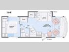 Floorplan - 2016 Winnebago Vista 26HE