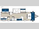 Floorplan - 2016 Forest River RV Surveyor 32BHDS