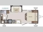 Floorplan - 2016 Keystone RV Bullet 212RBSWE