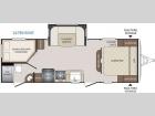 Floorplan - 2016 Keystone RV Bullet 247BHSWE