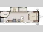 Floorplan - 2016 Keystone RV Bullet 272BHS