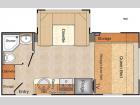 Floorplan - 2016 Lance Travel Trailers 1685