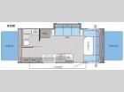 Floorplan - 2016 Jayco Jay Feather Ultra Lite X23B
