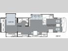 Floorplan - 2016 Holiday Rambler Ambassador 38FST
