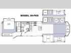 Floorplan - 2016 Palomino Puma Destination 39-FKS