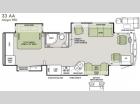 Floorplan - 2016 Tiffin Motorhomes Allegro RED 33 AA