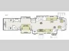 Floorplan - 2016 Tiffin Motorhomes Allegro Bus 45 LP