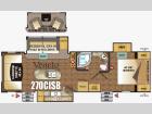 Floorplan - 2016 Outdoors RV Black Stone 270CISB