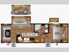 Floorplan - 2016 Outdoors RV Wind River 250RDSW