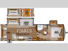 Floorplan - 2015 Outdoors RV Glacier Peak F26RLS