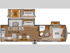 Floorplan - 2015 Outdoors RV Glacier Peak F28RKS