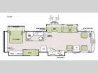 Floorplan - 2016 Tiffin Motorhomes Allegro 35 QBA