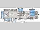 Floorplan - 2016 Jayco North Point 377RLBH