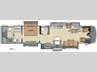Floorplan - 2016 Entegra Coach Cornerstone 45A