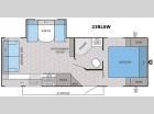 Floorplan - 2016 Jayco Jay Feather 23RLSW