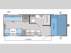 Floorplan - 2016 Jayco Jay Feather 7 20RL