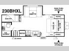 Floorplan - 2016 Forest River RV Wildwood X-Lite 230BHXL