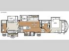 Floorplan - 2016 Forest River RV Sierra 381RBOK