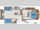 Floorplan - 2016 KZ Sportsmen S295RL
