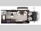 Floorplan - 2016 Leisure Travel Unity U24MB