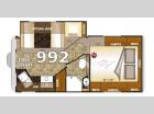 Floorplan - 2016 Northwood Arctic Fox Camper 992 Dry Bath