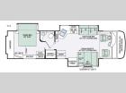 Floorplan - 2016 Thor Motor Coach Palazzo 33.4