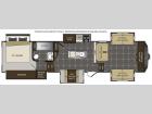 Floorplan - 2016 Keystone RV Alpine 3660FL