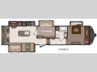 Floorplan - 2016 Keystone RV Sprinter 347FWLFT