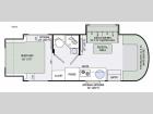 Floorplan - 2016 Thor Motor Coach Synergy SP24