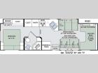 Floorplan - 2016 Thor Motor Coach Quantum WS31