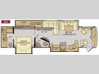 Floorplan - 2016 Fleetwood RV Pace Arrow LXE 38K