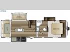 Floorplan - 2016 Keystone RV Cougar X-Lite 27RDS
