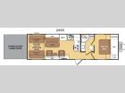 Floorplan - 2016 Dutchmen RV Razorback 2955