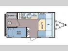 Floorplan - 2016 Dutchmen RV Coleman Lantern LT Series 15BH