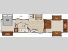 Floorplan - 2016 Coachmen RV Chaparral 370FL