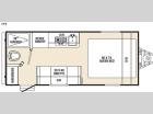 Floorplan - 2016 Coachmen RV Clipper Ultra-Lite 17FB