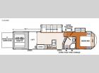 Floorplan - 2016 Forest River RV XLR Thunderbolt 340AMP