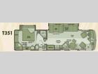 Floorplan - 2006 National RV Tropical T351